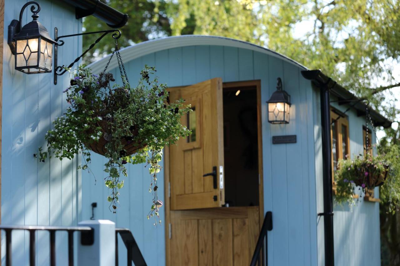 Upper Gelli Luxury Holiday Lodge, Converted Dairy & Cosy Shepherds Huts Welshpool Eksteriør bilde